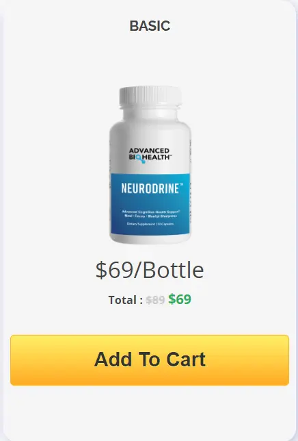 Neurodrine 1 bottle order