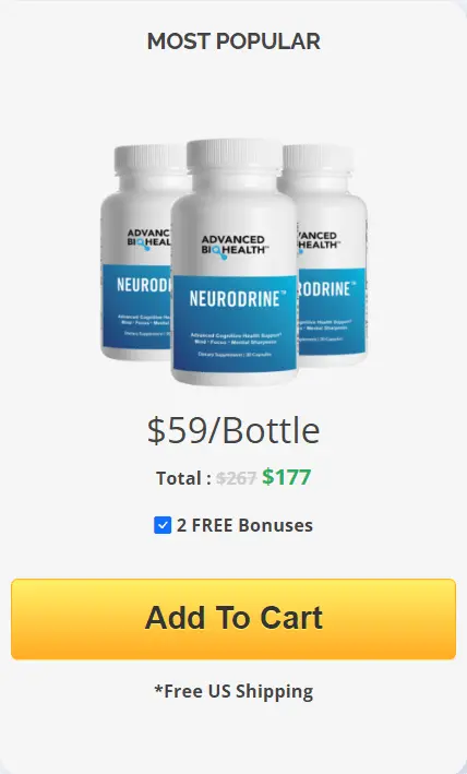 Neurodrine 3 bottle order