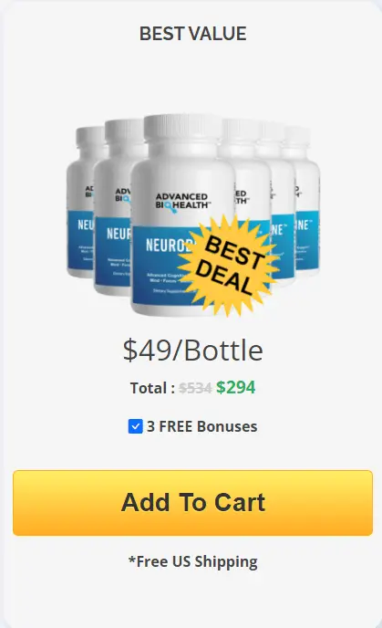 Neurodrine 6 bottle order